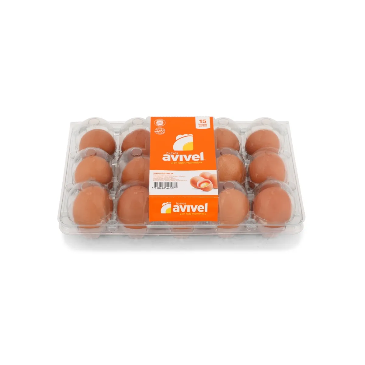 AVIVEL - Huevos Pardos Avivel Empaque 15 Und