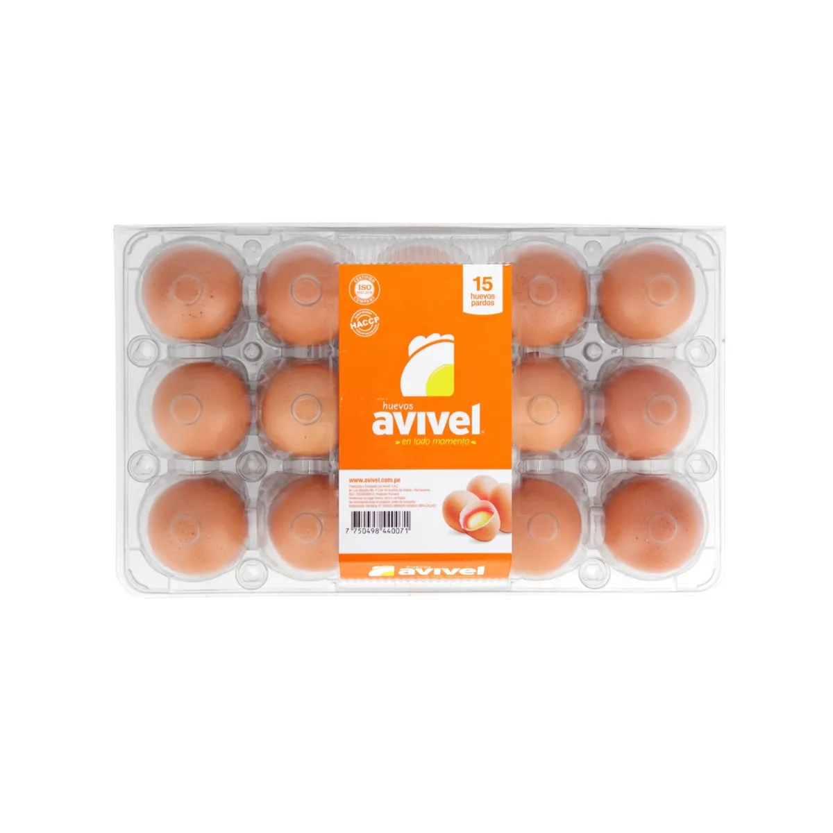 AVIVEL - Huevos Pardos Avivel Empaque 15 Und