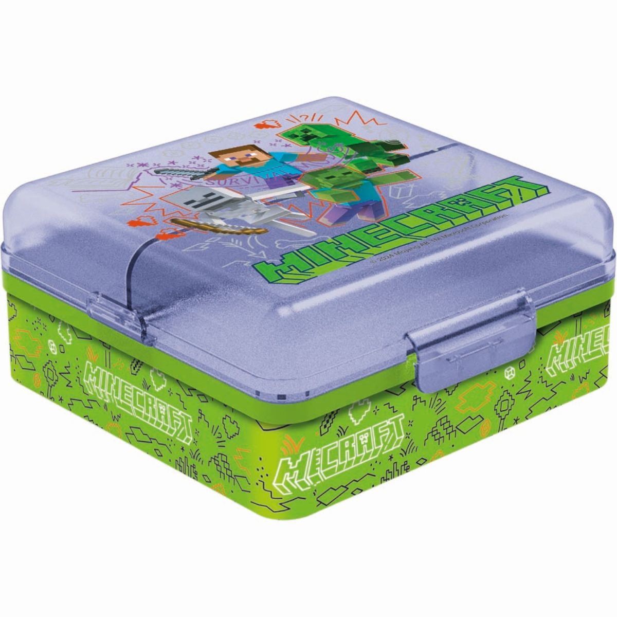 STOR - Porta Sanwich Cuadrado Stor Multi Minecraft