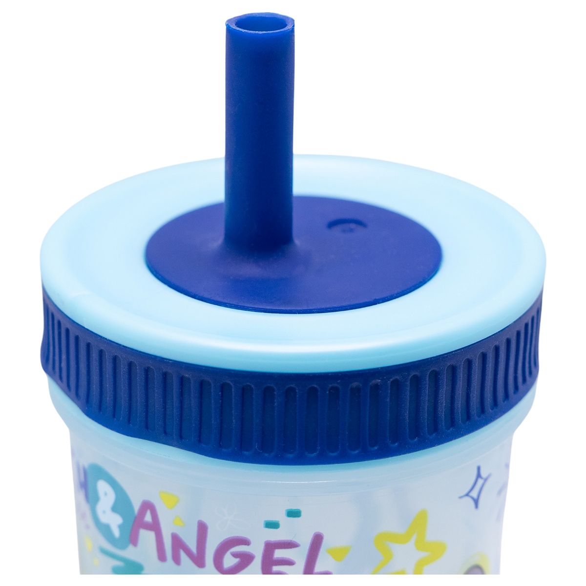 STOR - Vaso con Sorbete De Silicona Stor Stitch 370mL