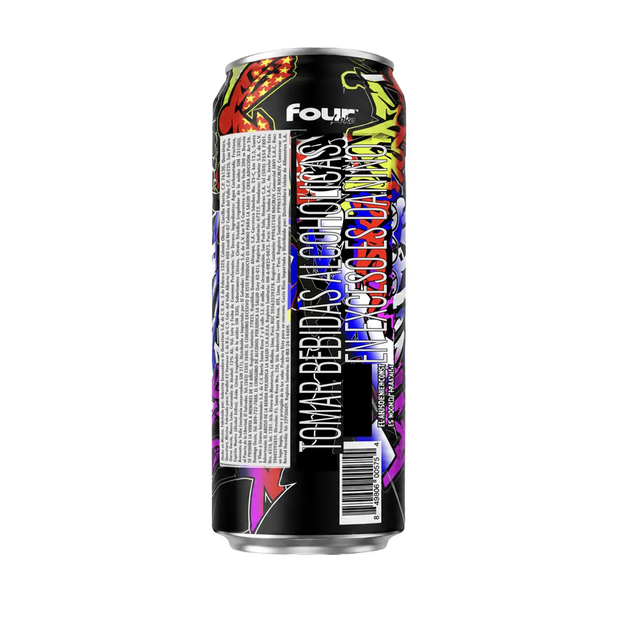 FOUR LOKO - Bebida Alcohólica Four Loko White Lata 473 mL