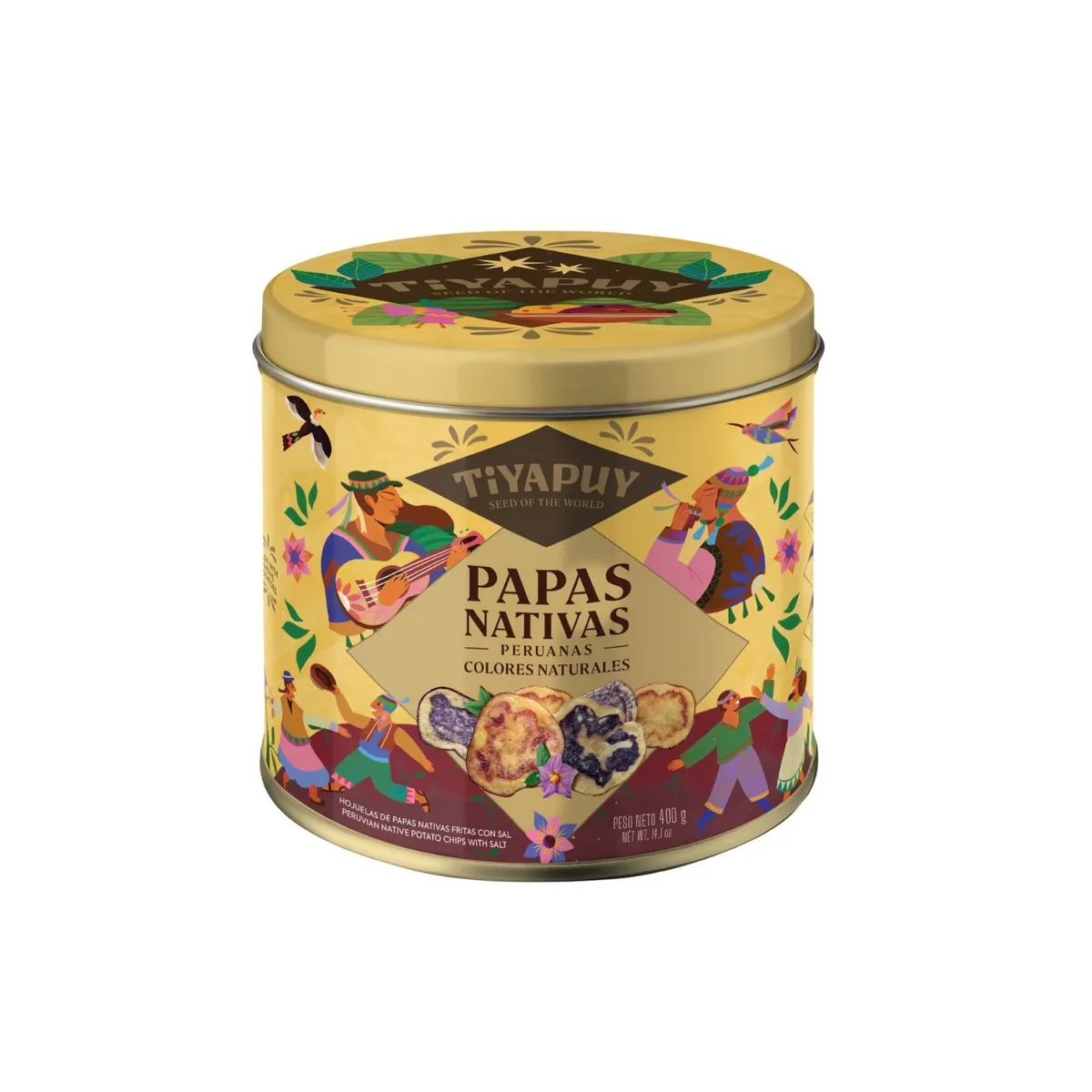 TIYAPUY - Papas Nativas Tiyapuy Lata 400 g