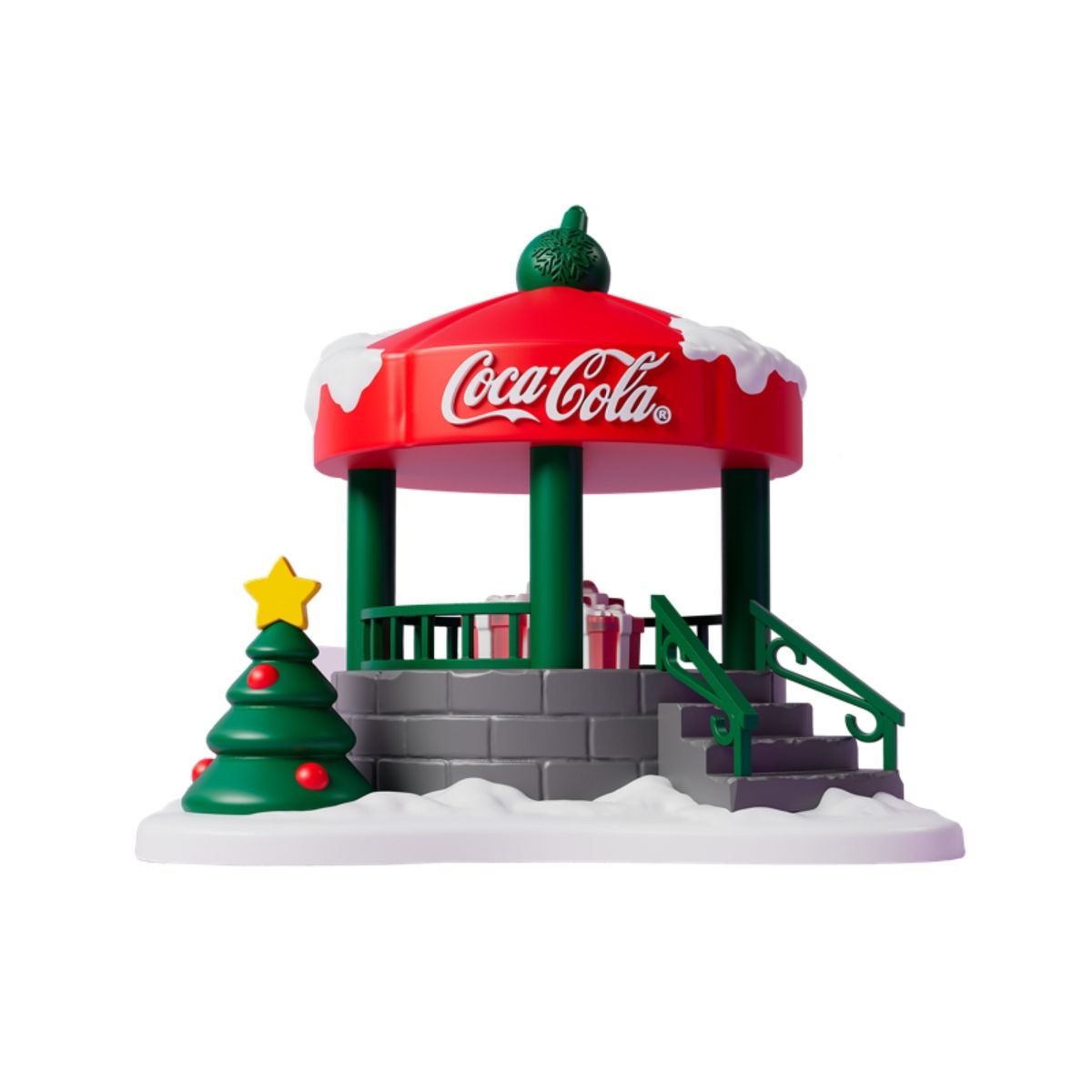 COCA COLA - Adorno Villa Navidad Coca Cola Kiosko