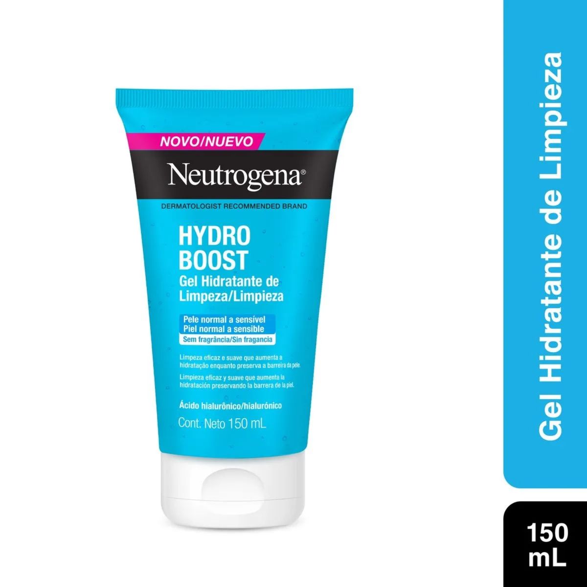 NEUTROGENA - Limpiador Facial Neutrogena Hydro Boost Envase 150 mL