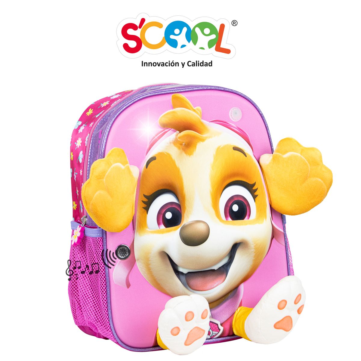  - Mochila Scool Magic Kids con Luces y Sonido Sky
