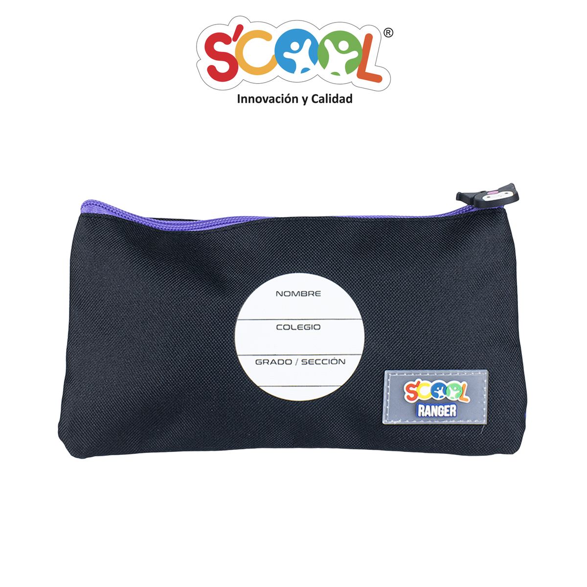  - Cartuchera Scool Ranger Kuromi de Tela Chica