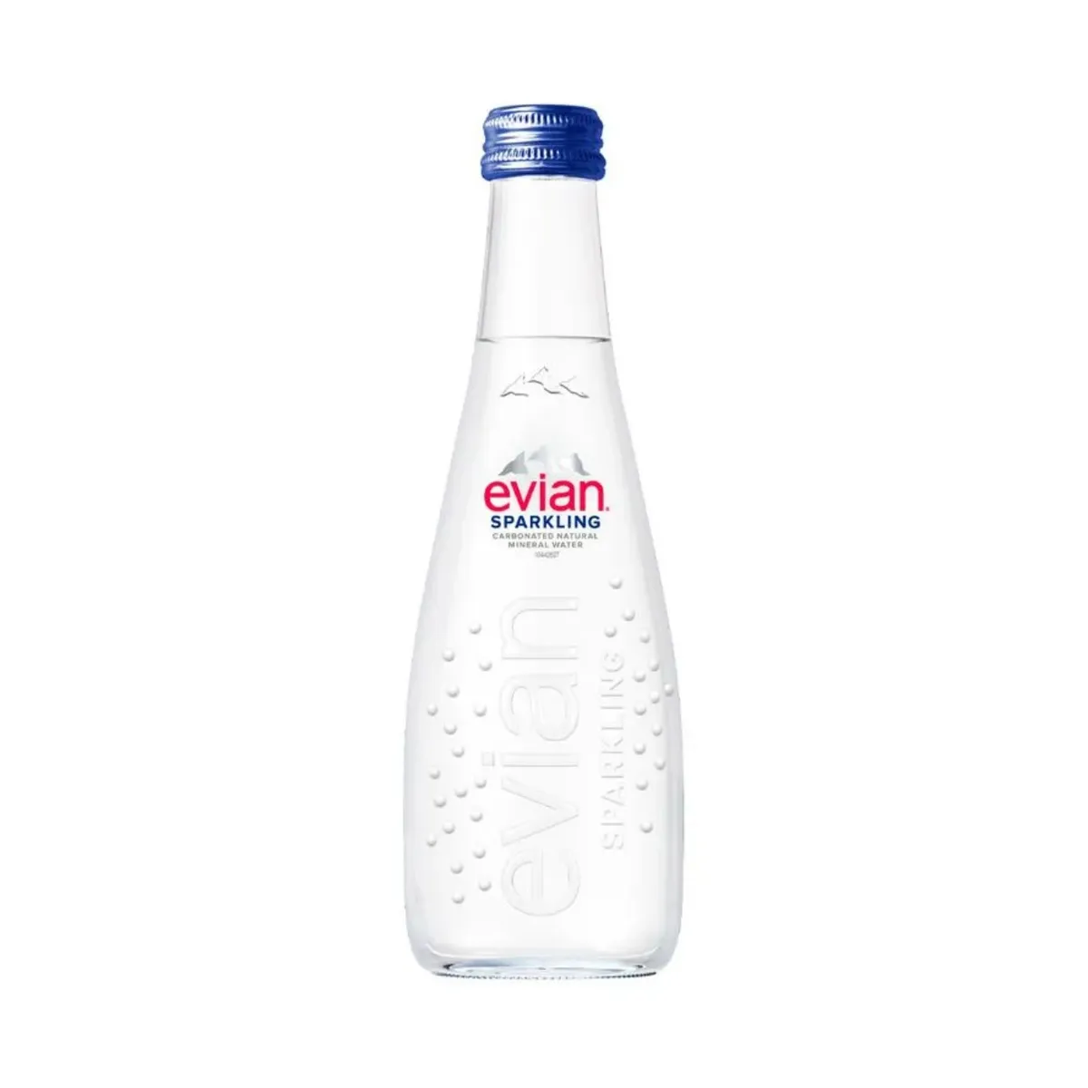 EVIAN - Agua con Gas Evian Botella 330 mL