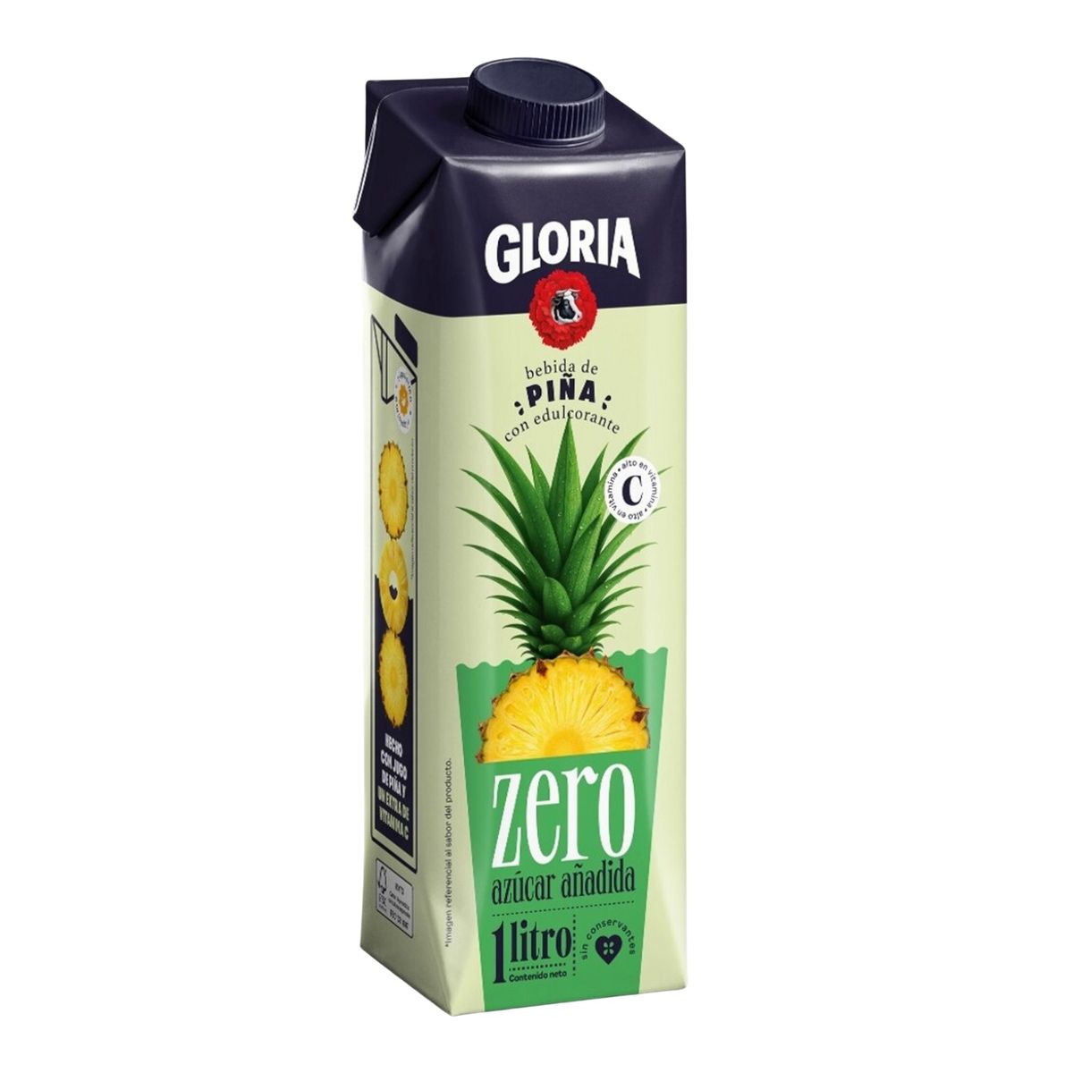 GLORIA - Bebida Gloria Zero Piña Caja 1 L