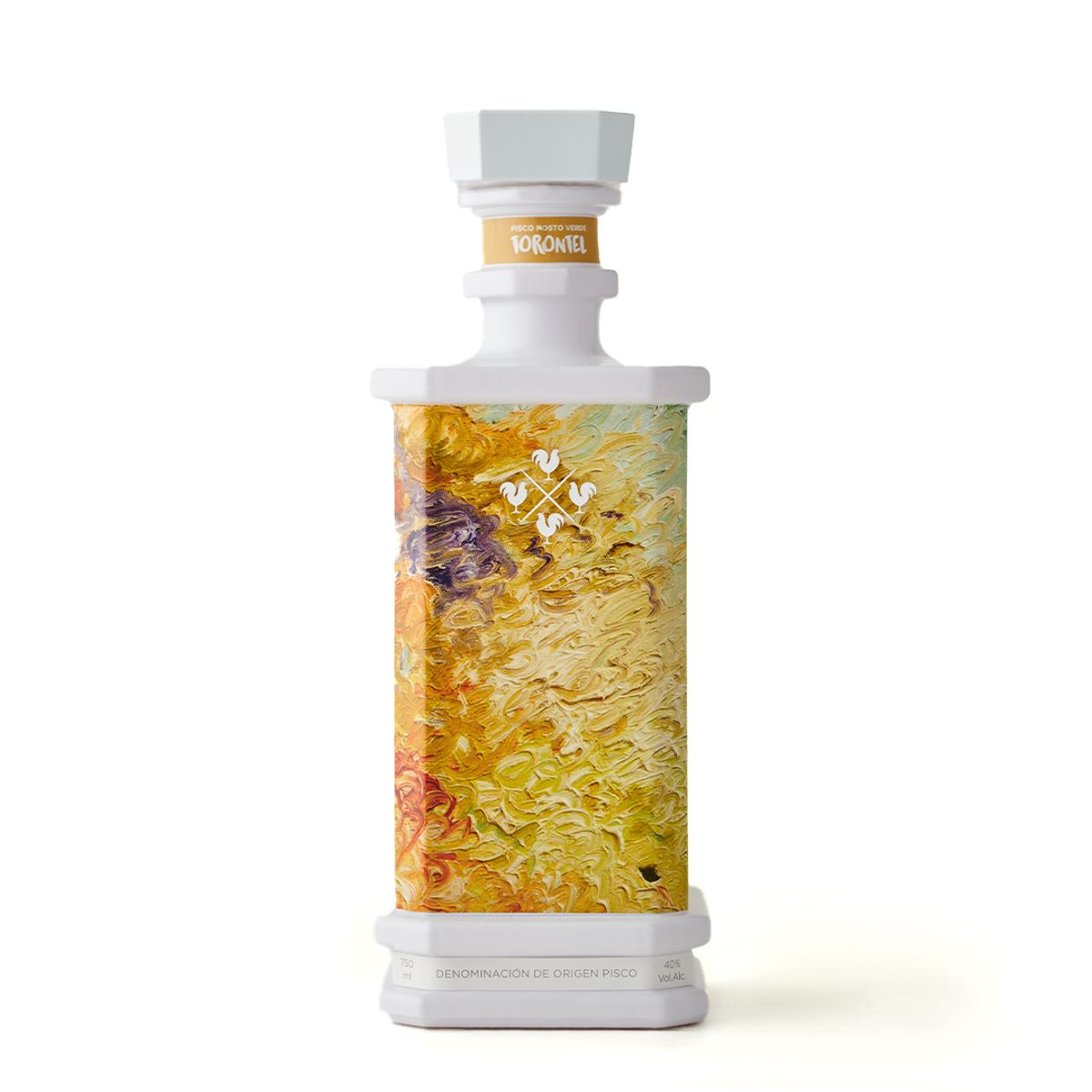 CUATRO GALLOS - Pisco Mosto Verde Cuatro Gallos Edición Limitada Torontel Botella 750 mL