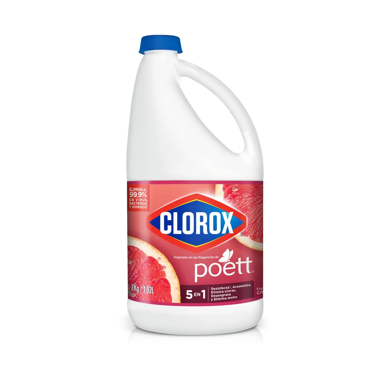 CLOROX - Lejía Clorox Frutos Cítricos Botella 2 Kg