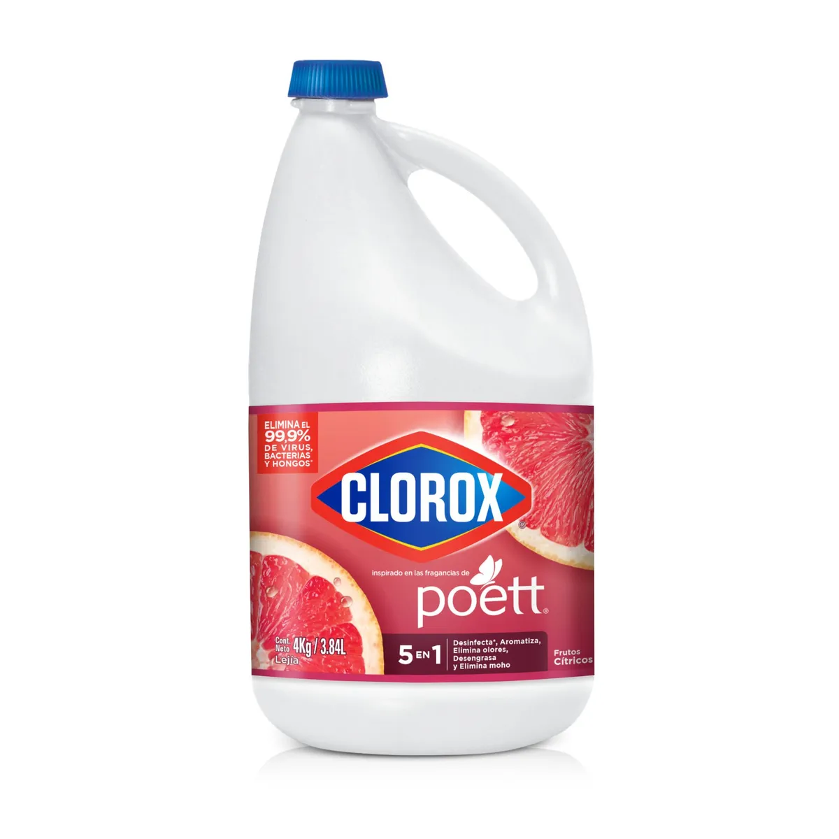 CLOROX - Lejía Clorox Frutos Cítricos Botella 4 Kg