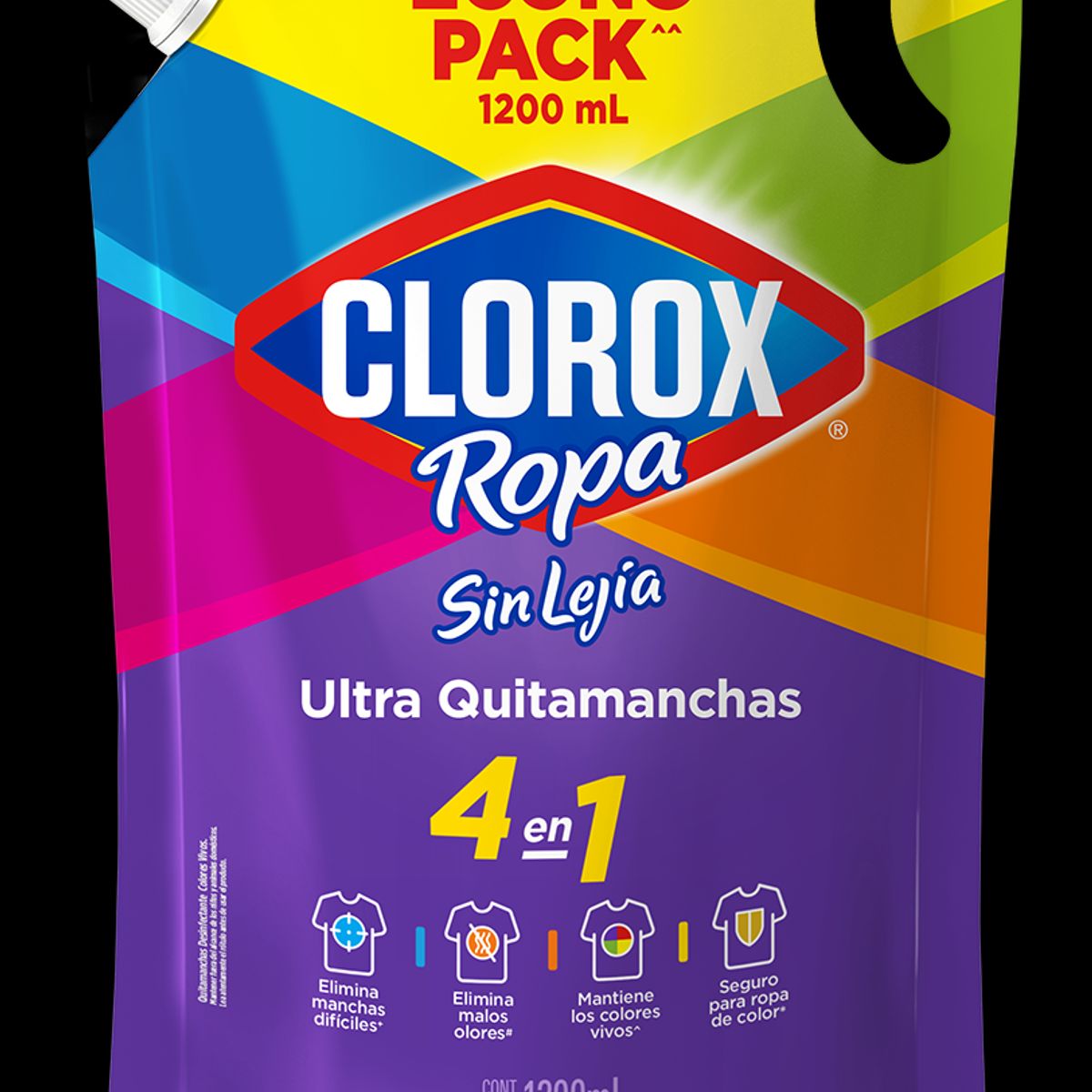 CLOROX - Lejía Ropa Color Clorox Doypack 1.2 L