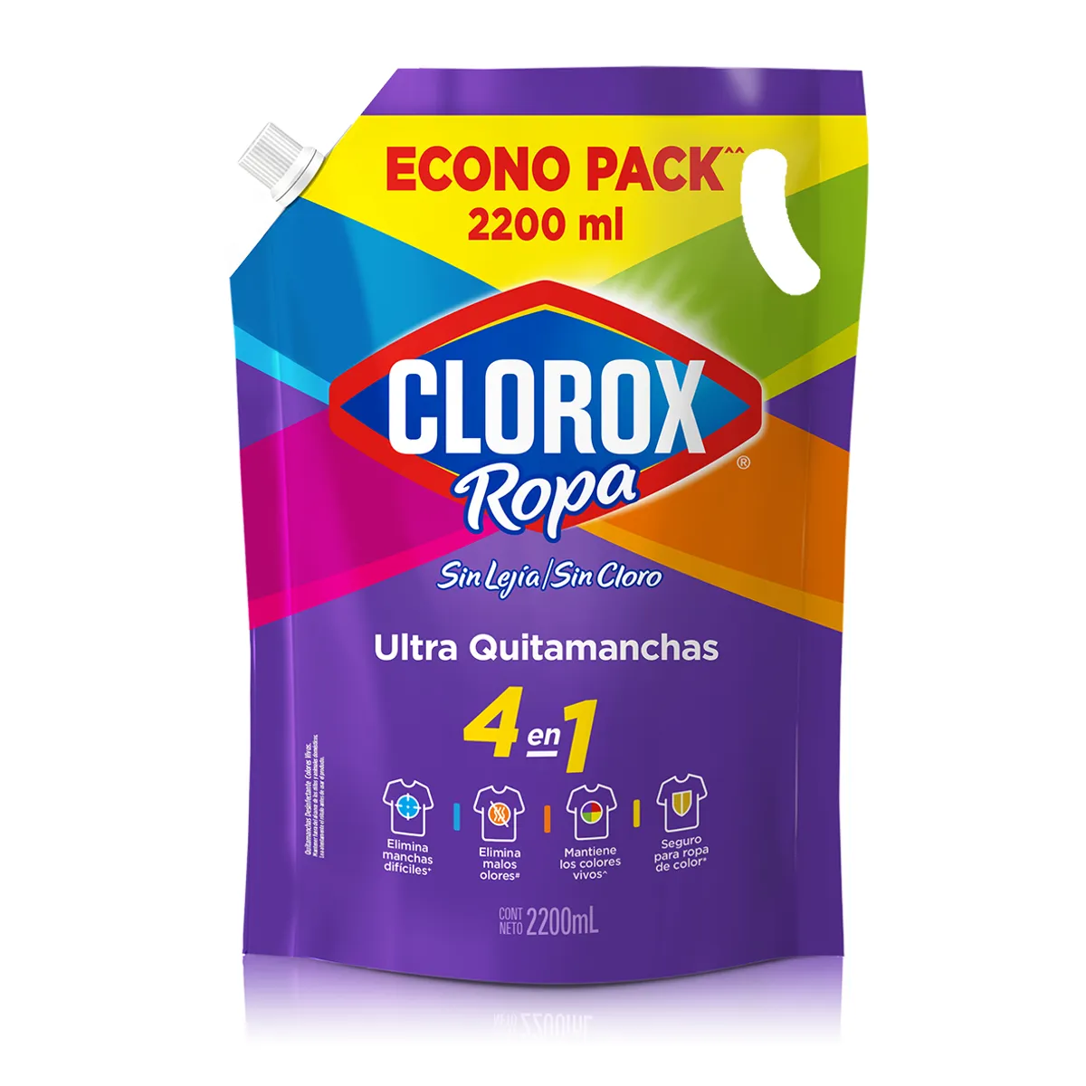 CLOROX - Lejía Ropa Color Clorox Doypack 2.2 L