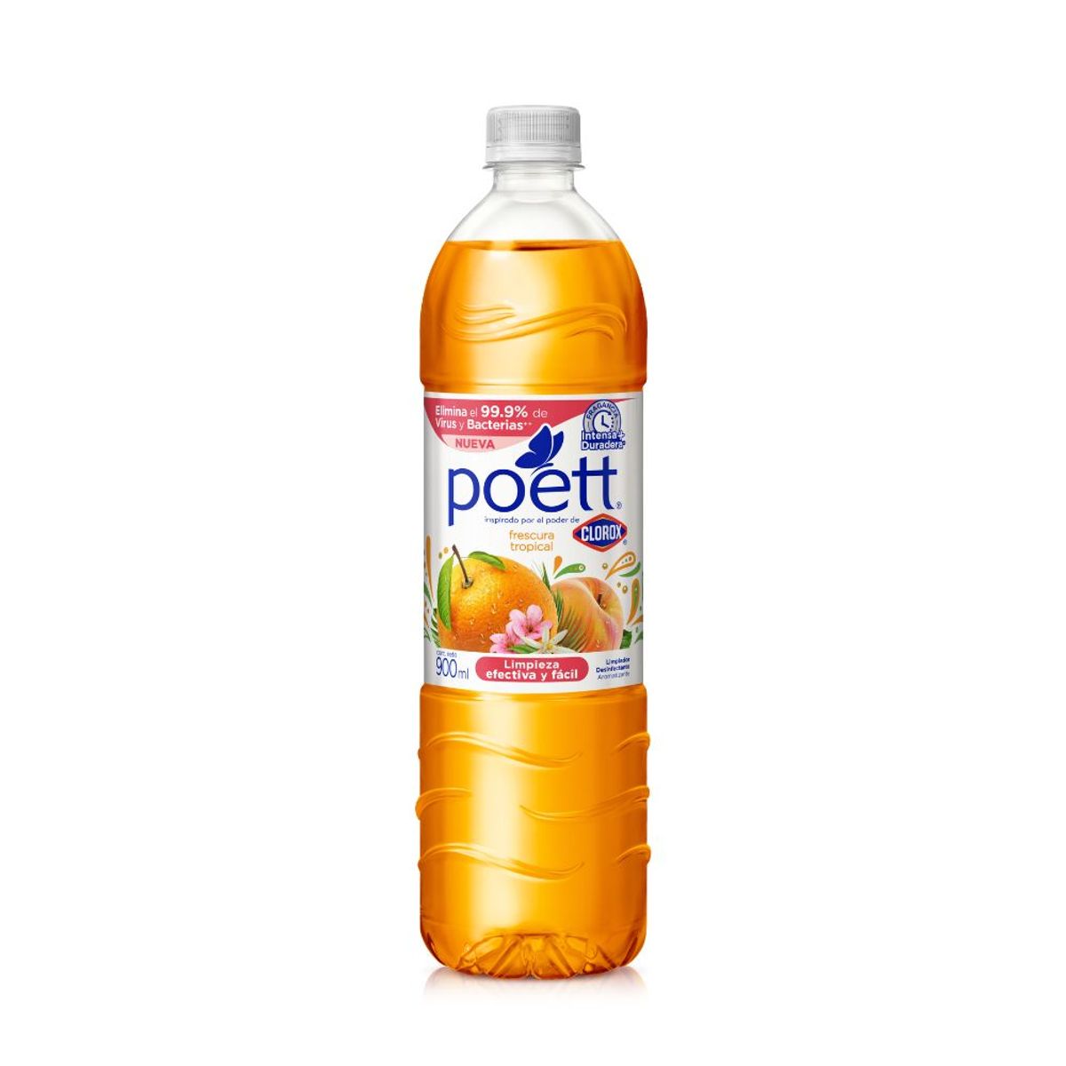 POETT - Limpiador Líquido Poett Frescura Tropical Botella 900 mL