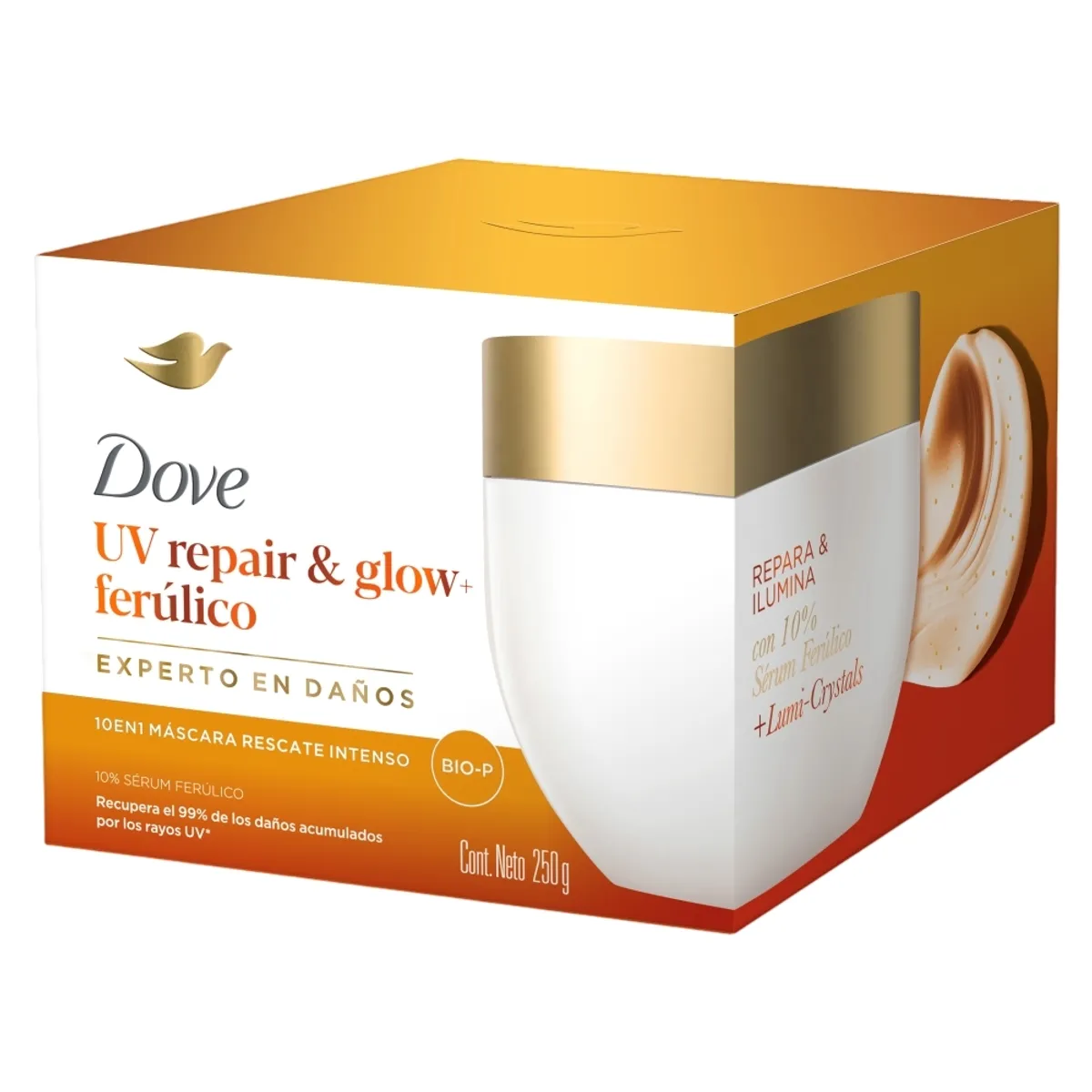 DOVE - Mascarilla Dove Ultralight Repair Envase 250 g
