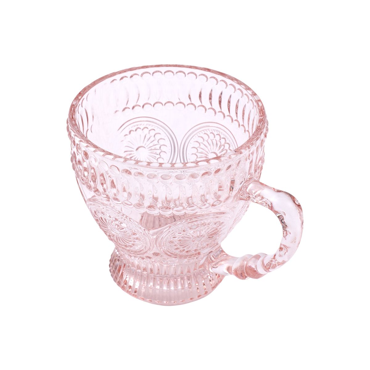 CASA JOVEN - Taza Vidrio 210mL Flores Ximena