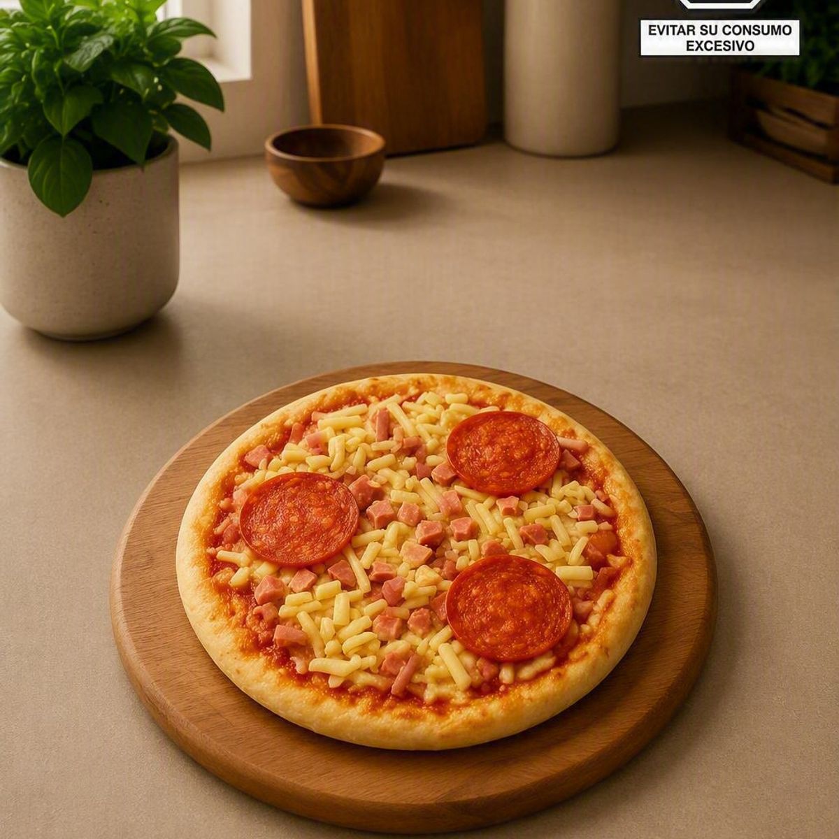TOTTUS - Pizza Carnivora Personal Precocida