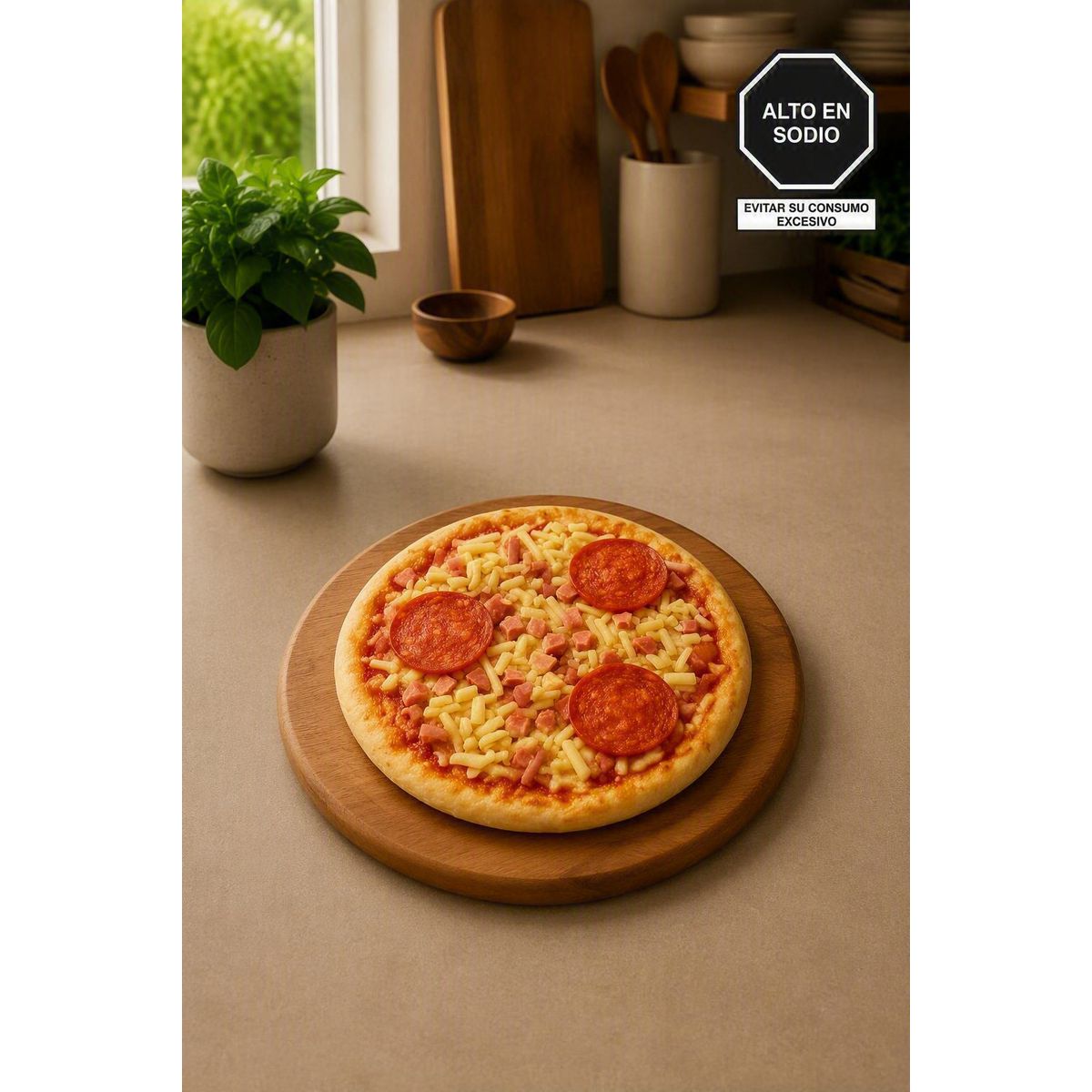 TOTTUS - Pizza Carnivora Personal Precocida