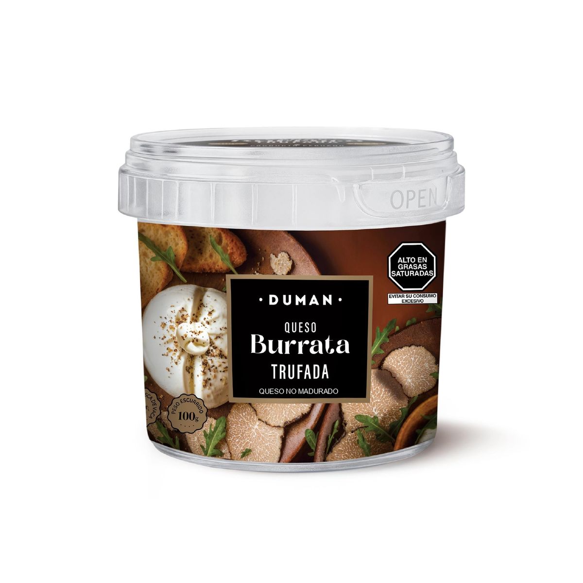 DUMAN - Queso Burrata Trufada Duman Empaque 100 g