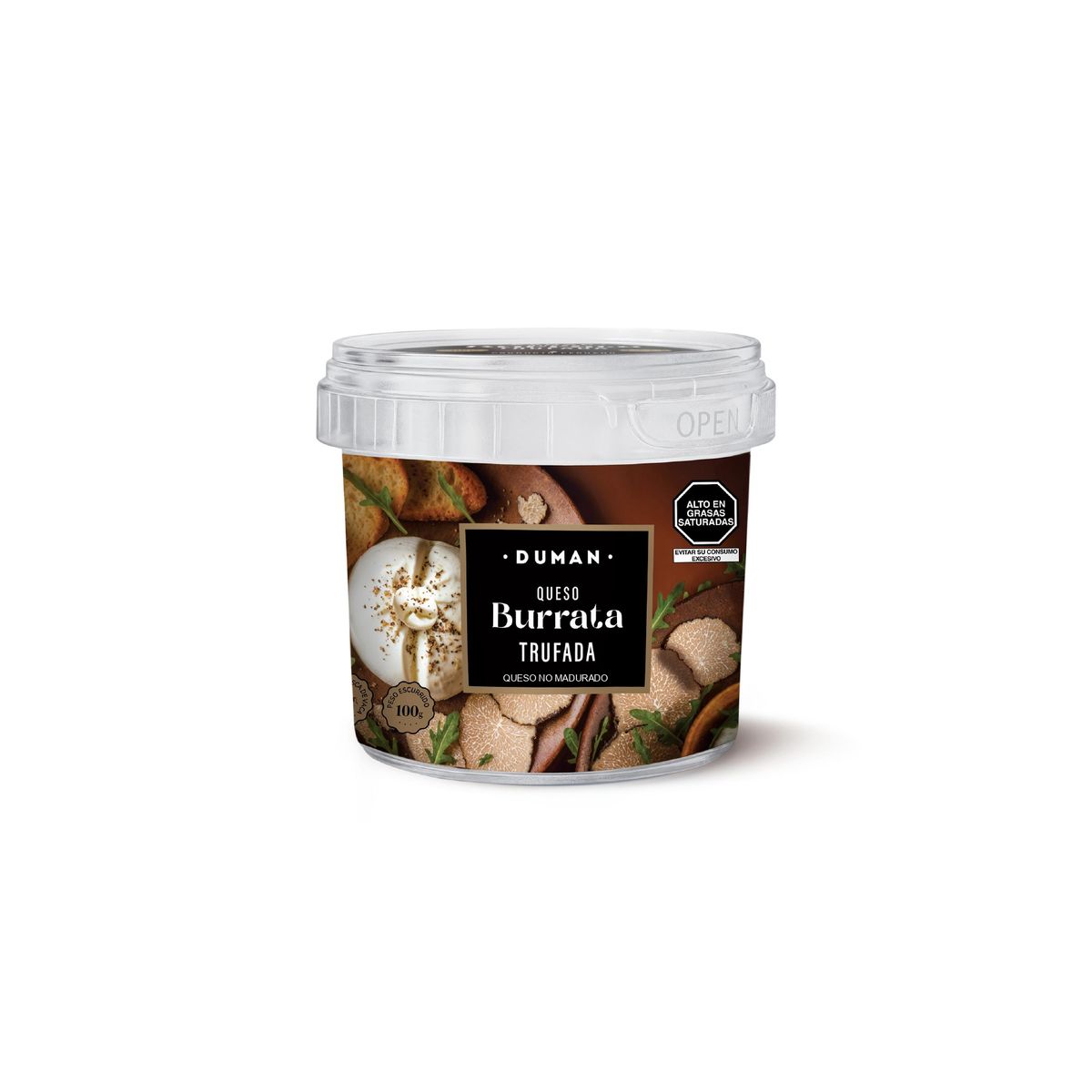 DUMAN - Queso Burrata Trufada Duman Empaque 100 g