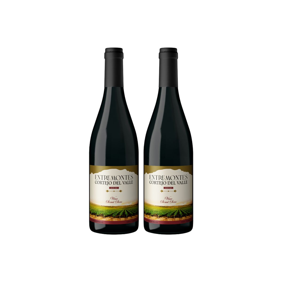 ENTREMONTES - Vino Tinto Entremontes Botella 750 mL