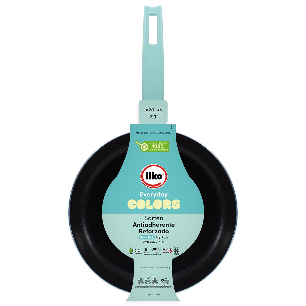 ILKO - Sartén Ilko Everyday Aqua 20 cm