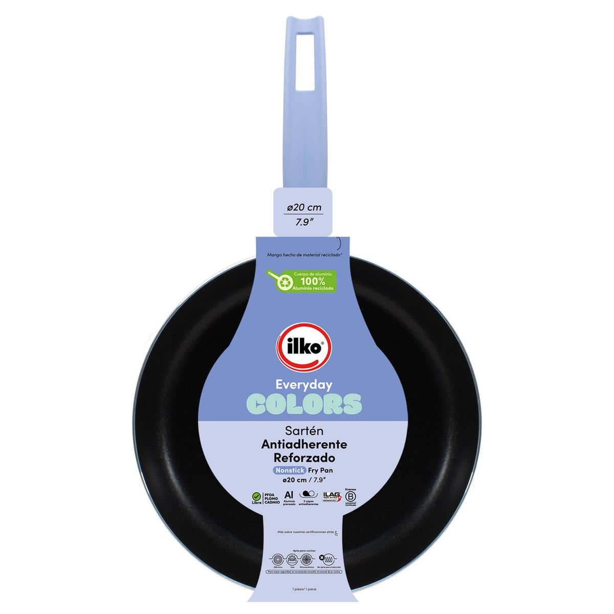 ILKO - Sartén Ilko Everyday Blue Frost 20 cm