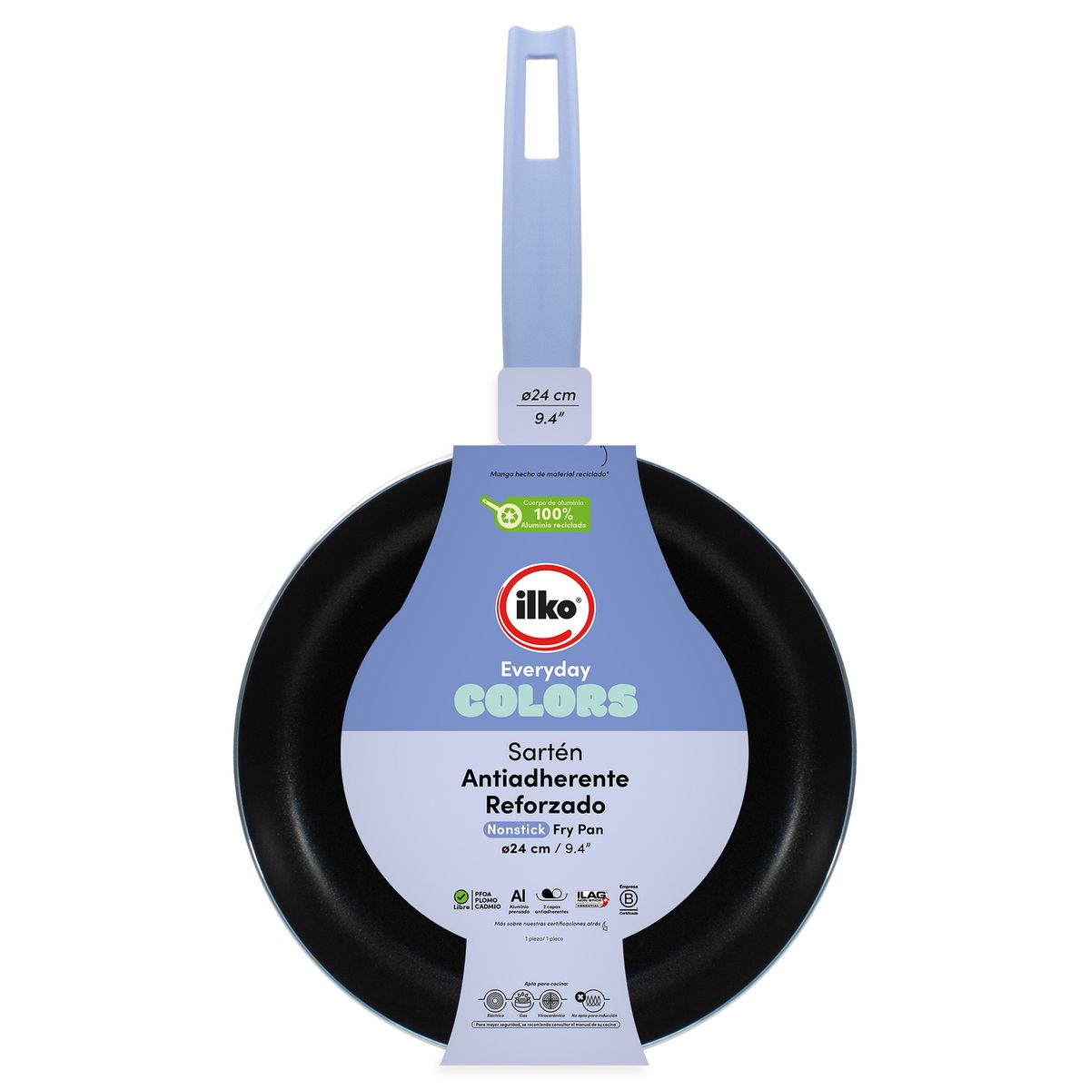 ILKO - Sartén Ilko Everyday Blue Frost 24 cm