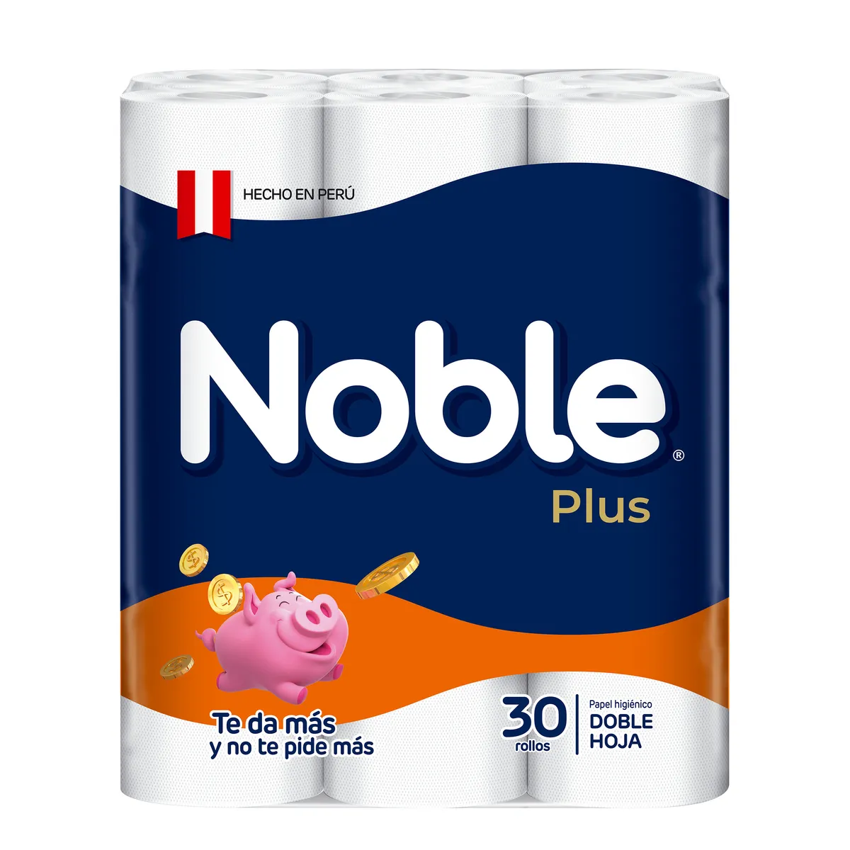 NOBLE - Papel Higiénico Plus Noble Empaque 30 Und