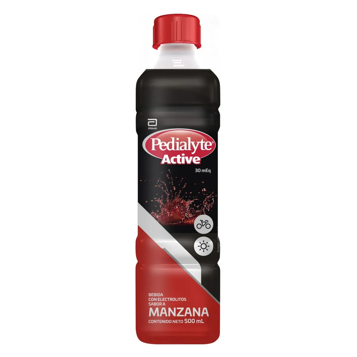 PEDIALYTE - Bebida Rehidratante Pedialyte Manzana Botella 500 mL