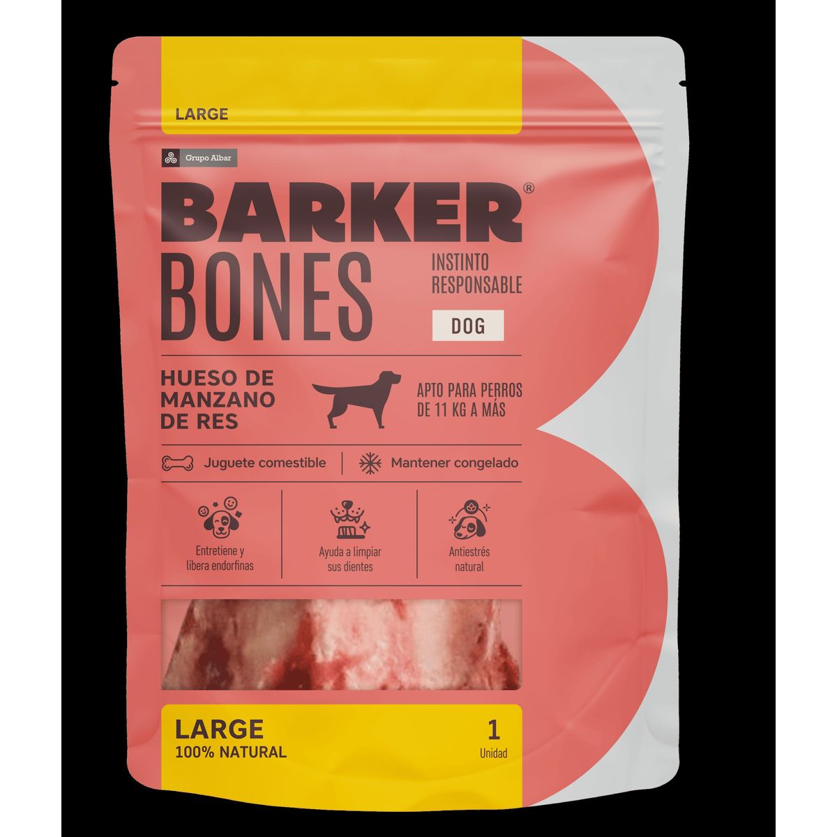 BARKER - Hueso para Perro Grande Barker