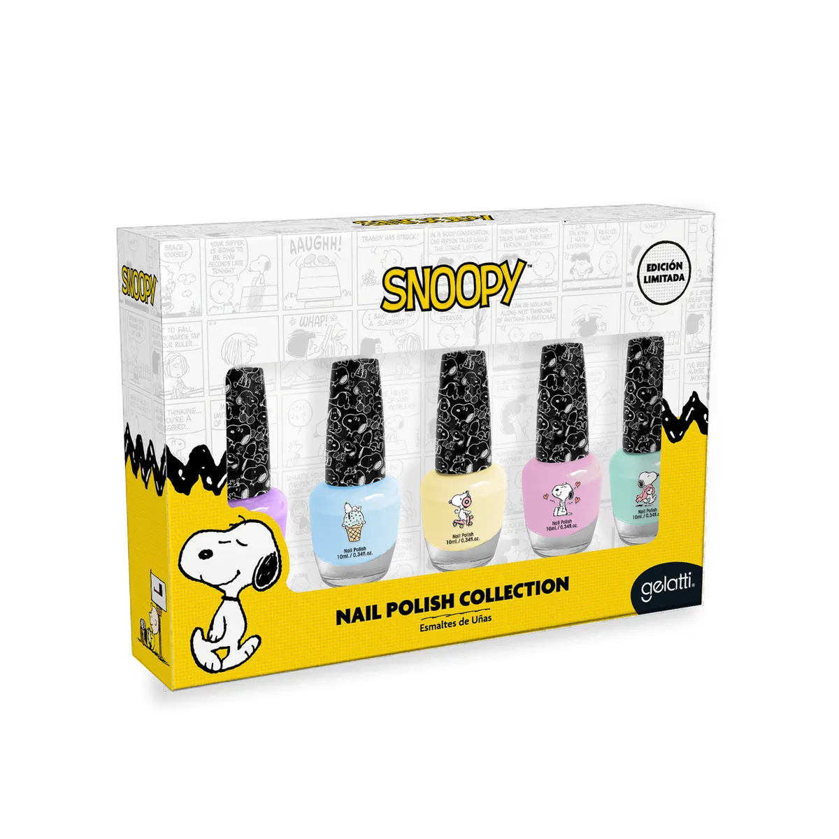 GELATTI - Set de Esmaltes Snoopy Gelatti