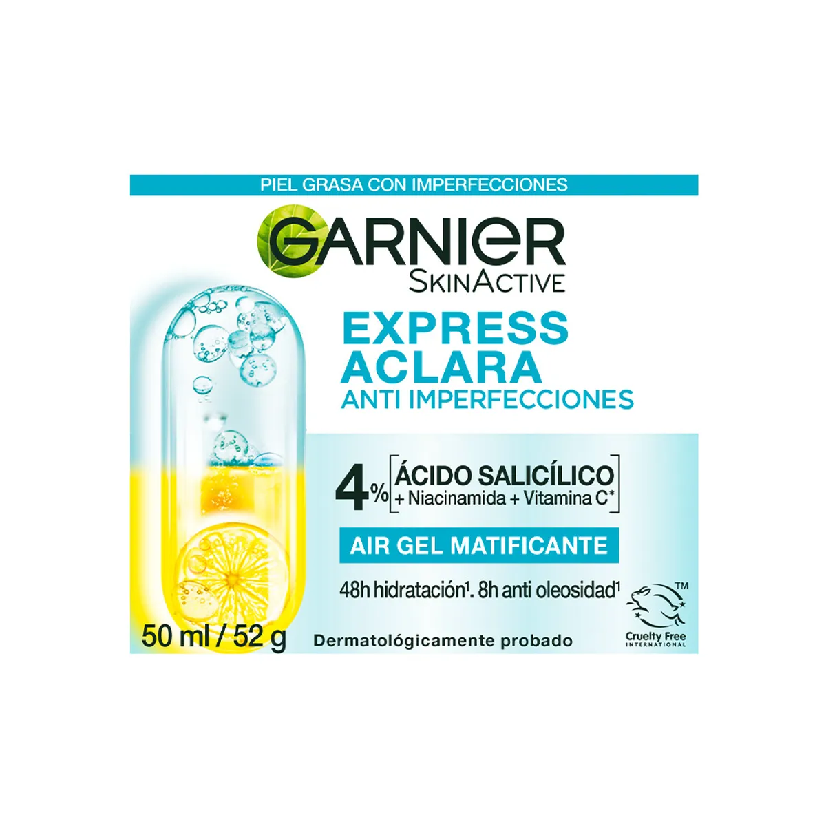 GARNIER - Gel Anti Imperfecciones Garnier Envase 50 mL