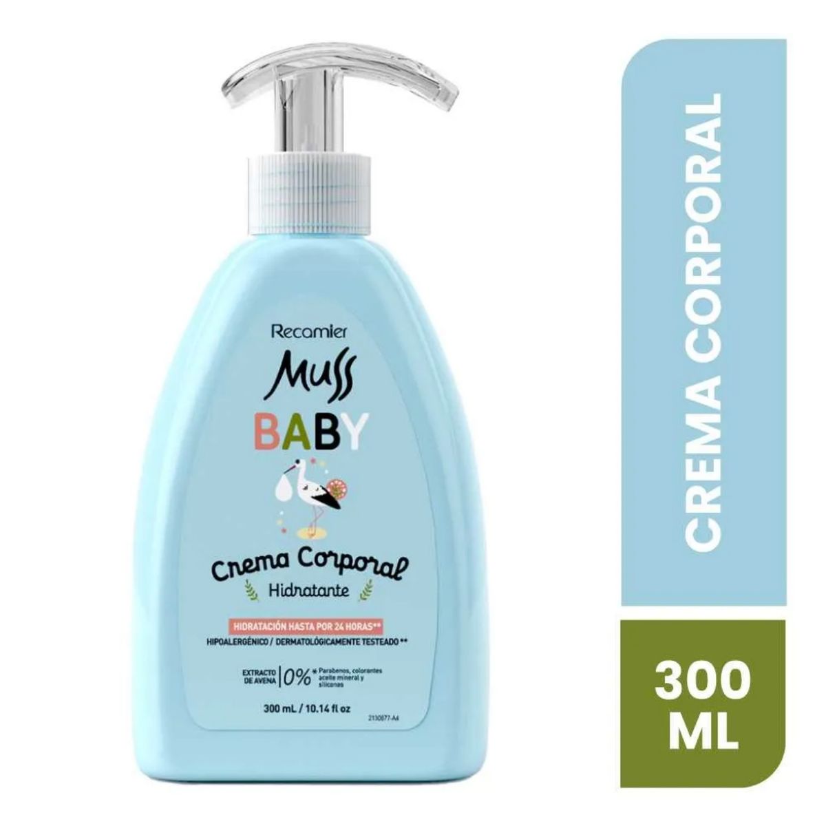 MUSS BABY - Crema Corporal Muss Baby Envase 300 mL