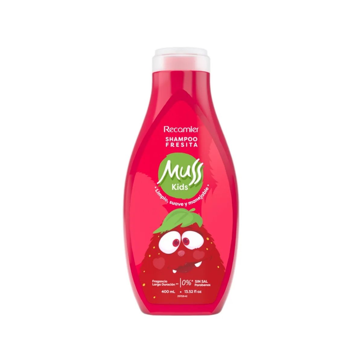 MUSS KIDS - Shampoo Muss Kids Fresita Envase 400 mL