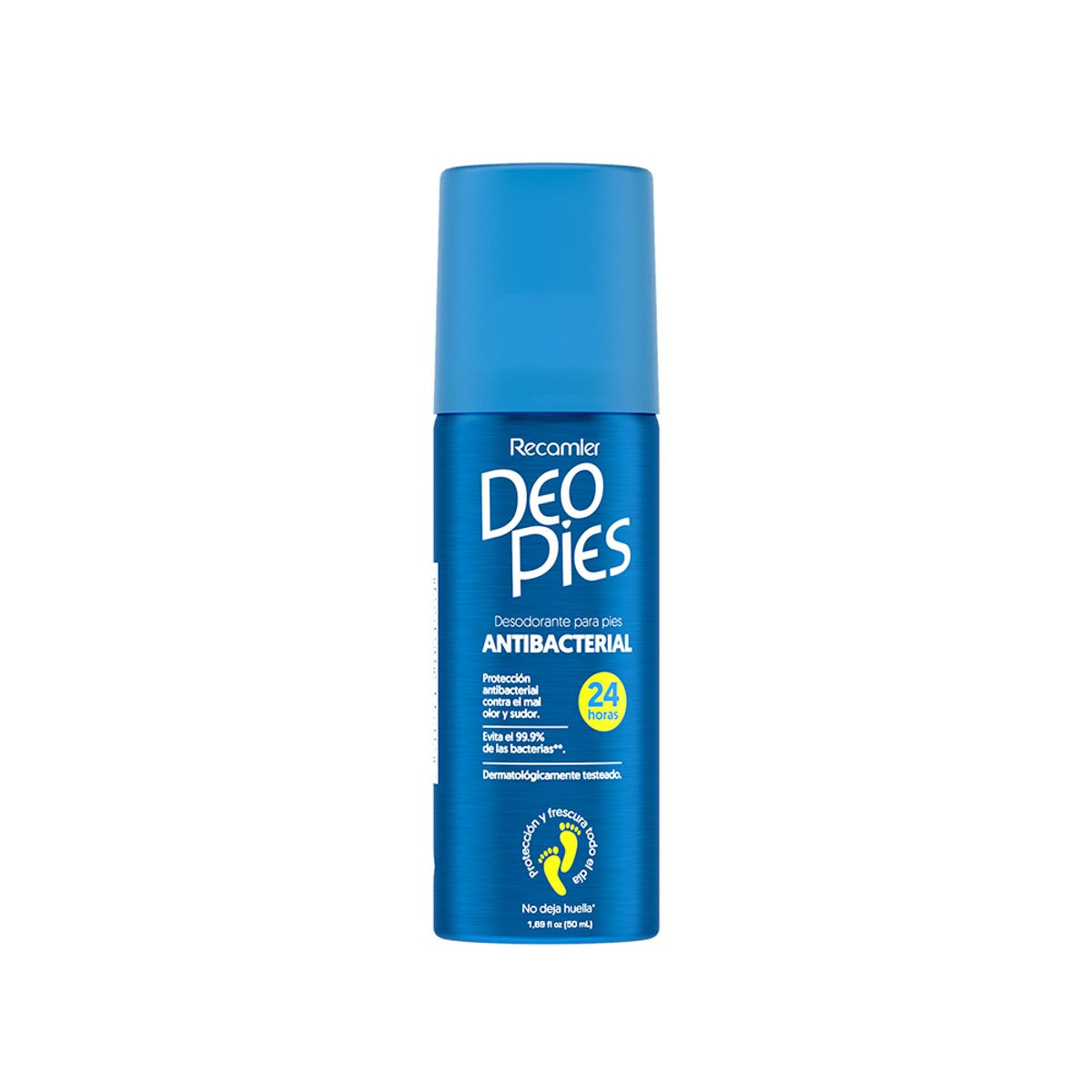 DEO PIES - Desodorante para Pies en Aerosol Deo Pies Antibacterial Botella 50 mL