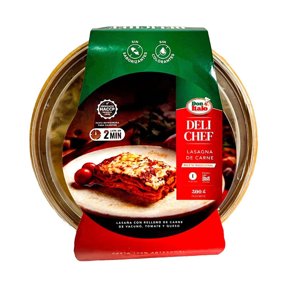 DON ITALO - Lasana Delichef Empaque 300 g