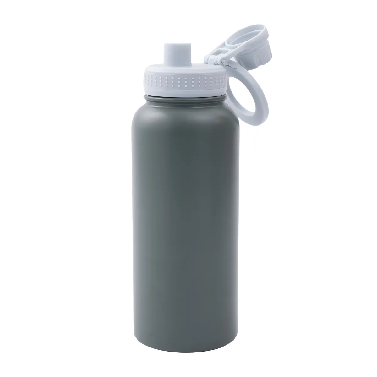 CASA JOVEN - Botella Casa Joven Acero Flask con Asa Dark Green
