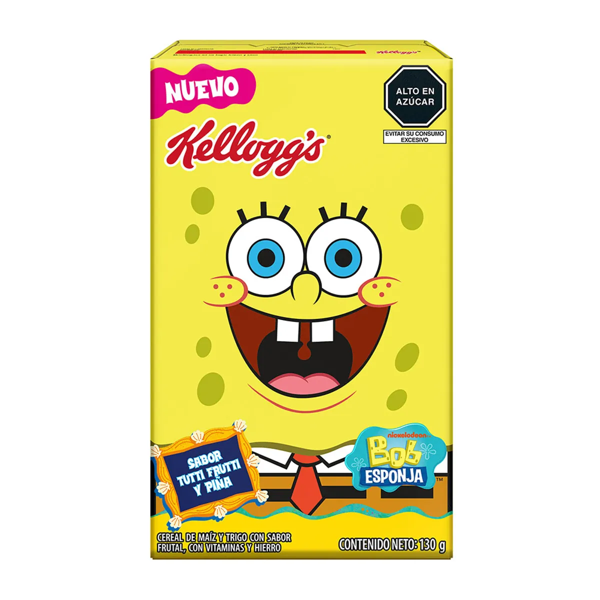 KELLOGGS - Cereal Kellogg’s Bob Esponja Caja 130 g