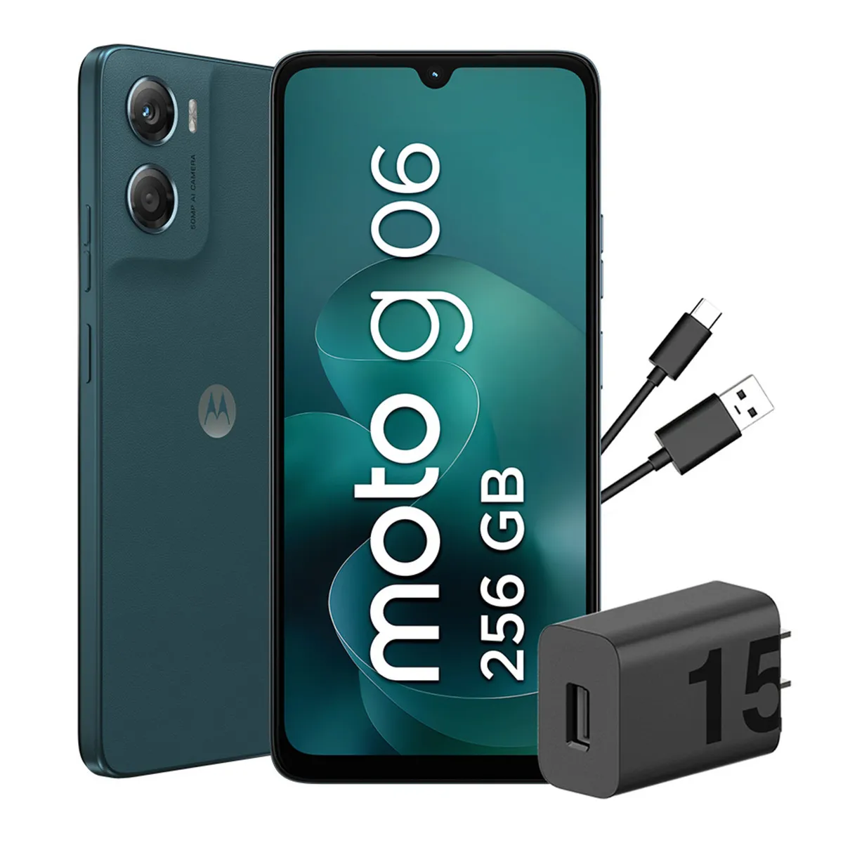 MOTOROLA - Smartphone Motorola G06 4+256 Azul