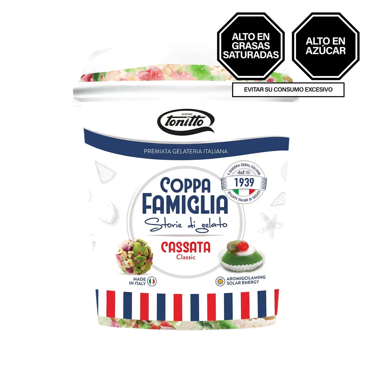 TONITTO - Helado Tonitto Cassata Pote 1 L
