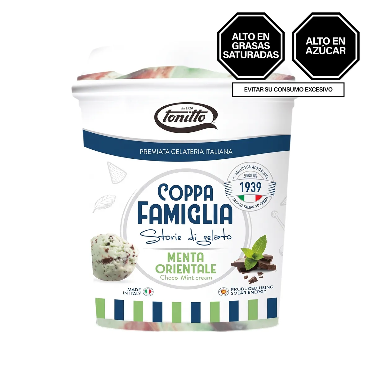 TONITTO - Helado Tonitto Menta Orientale Pote 1 L