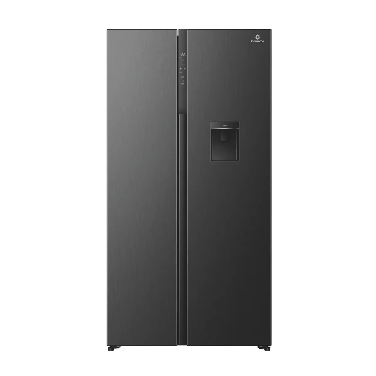 INDURAMA - Refrigeradora Side By Side 529 L No Frost con Dispensador RI-795DNI Negro