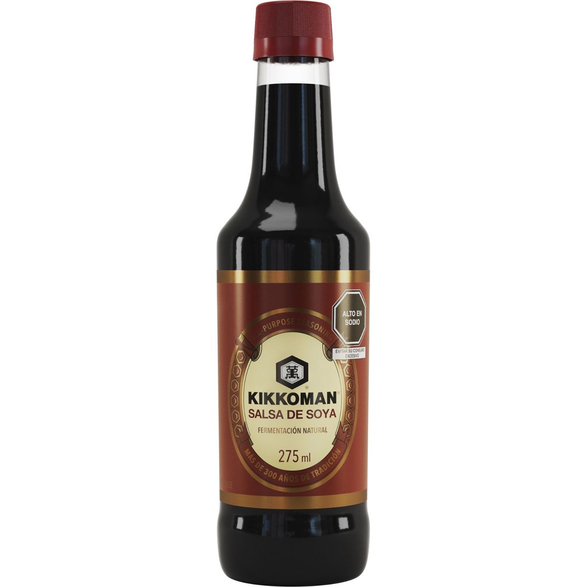 KIKKOMAN - Salsa de Soya Kikkoman Botella 275 mL