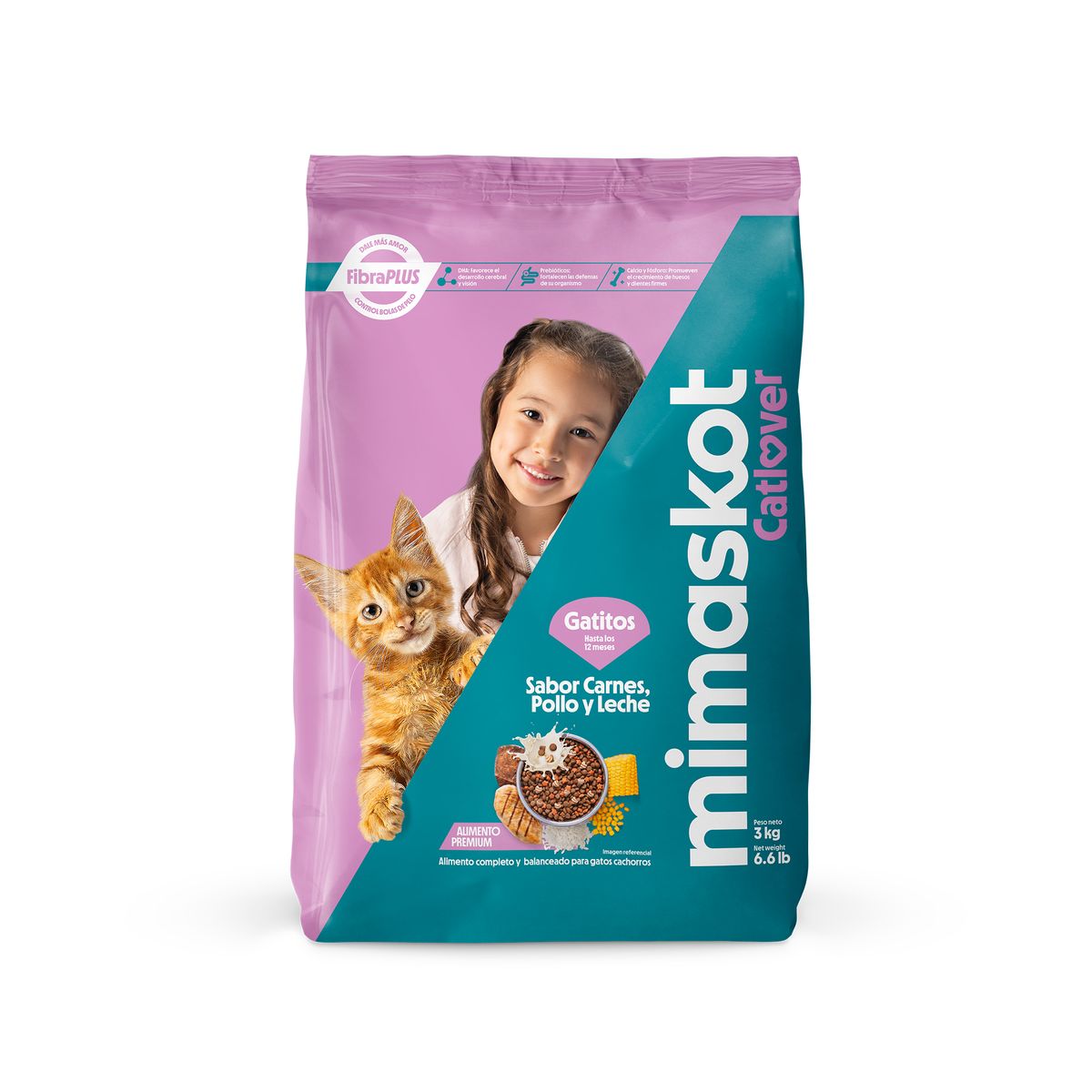 MIMASKOT - Alimento para Gatitos MiMaskot Bolsa 3 Kg