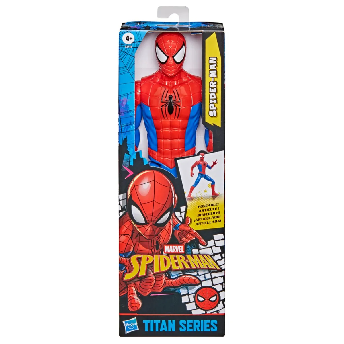 MARVEL - Figura Marvel Titan Series Spiderman