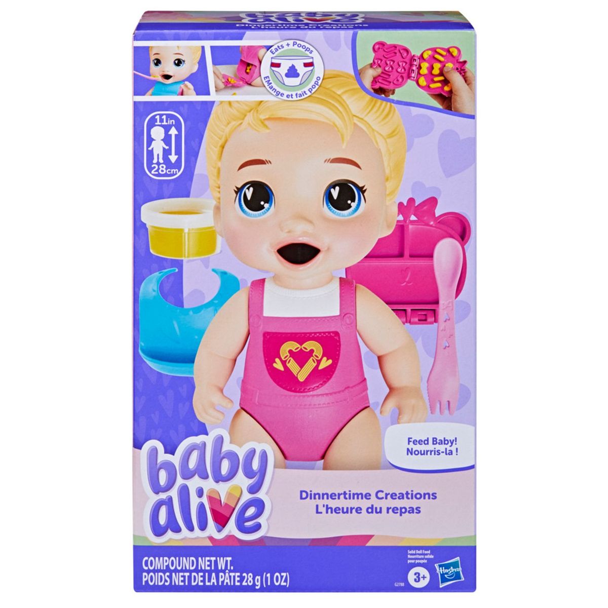 BABY ALIVE - Muñeca Baby Alive Dinnertime Creations Harper