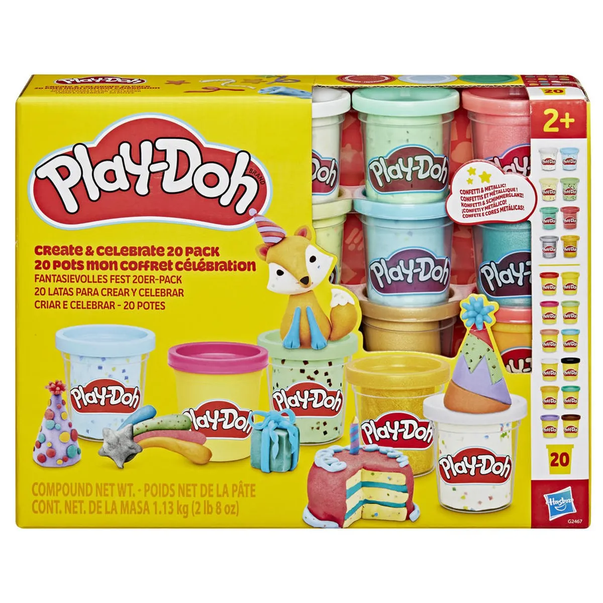 PLAY DOH - Play Doh Create And Celebrate 20 Pack