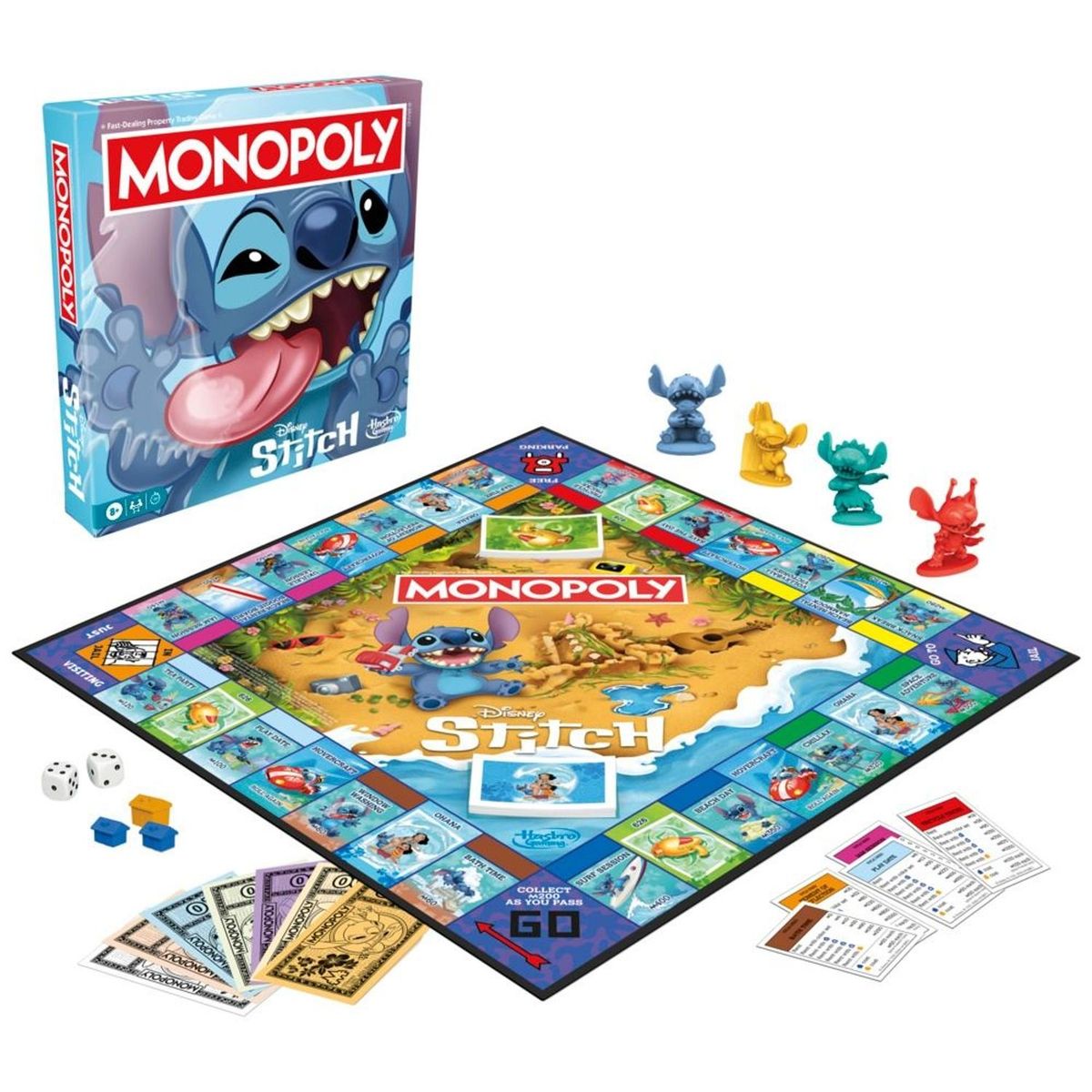 HASBRO GAMES - Monopoly Stitch