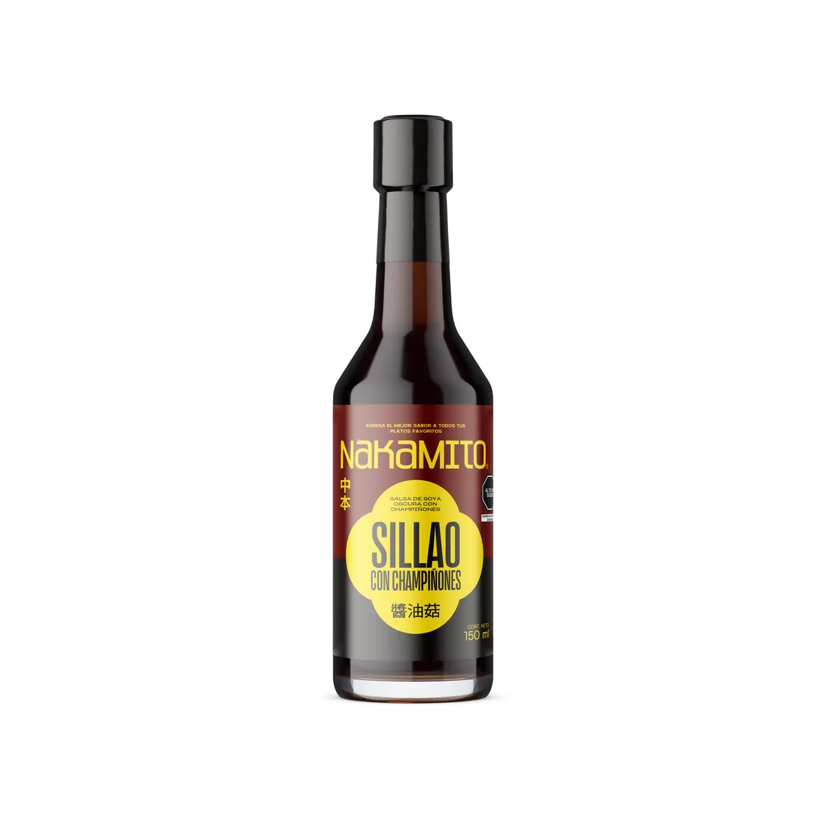 NAKAMITO - Sillao con Champiñones Botella 150 mL
